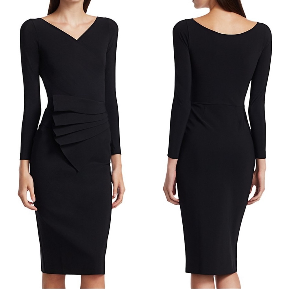 ✨ Chiara Boni Kaya Pleated Detail Dress ✨